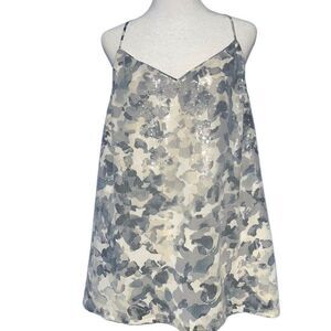‎Banana Republic sequined camisole tank top XL